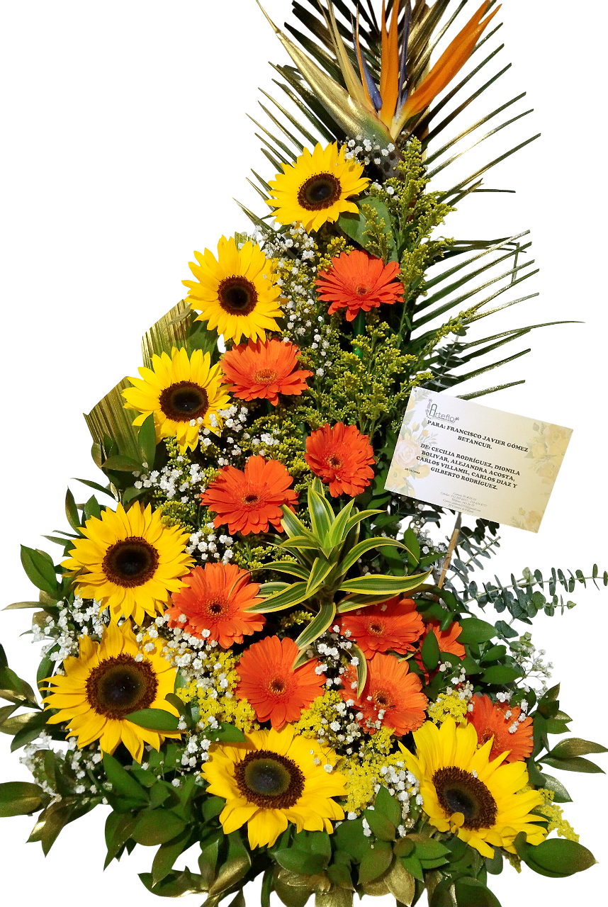 Escalinata Dorada de Girasoles